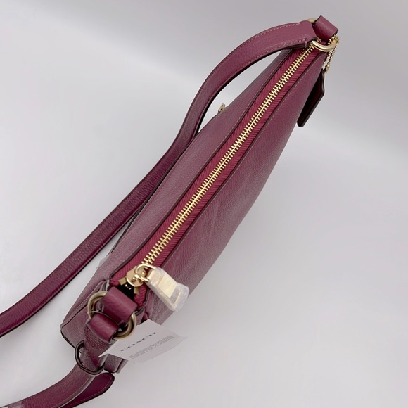 Coach Ellie File Bag Gold/Pink - Picture 7 of 16